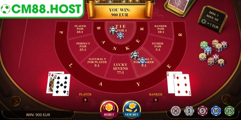 Baccarat Online – Game Cược Mang Trải Nghiệm Đẳng Cấp 3 Chọn cược vào cửa Banker có tỷ lệ chiến thắng cao hơn