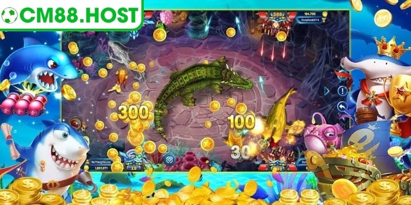 Bắn Cá Rùa Xanh – Trải Nghiệm Sân Chơi 3D Hấp Dẫn Nhất 2 Hệ sinh vật được thiết kế bắt mắt, điểm thưởng cao