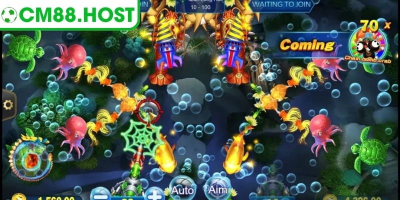 Game Bắn Cá Sấu CM88 – Trải Nghiệm Săn Thưởng Đỉnh Cao 2 Nạp đạn để tiến hành công cuộc săn thưởng
