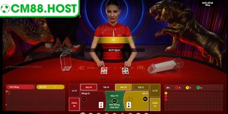 Rồng Hổ online giành chiến thắng chỉ với một lá bài